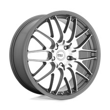 19x8.5 Motegi Mr153 Cm10 Machined Gunmetal Wheel 5x100 30mm