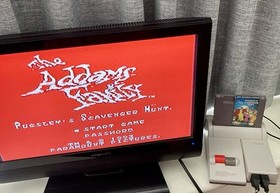NES ~ Addams Family PUGSLEY'S SCAVENGER HUNT  Nintendo NES-FM-USA Cart Only NTSC