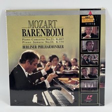 Barenboim/Berliner Philharmonic - Mozart Laserdisc 