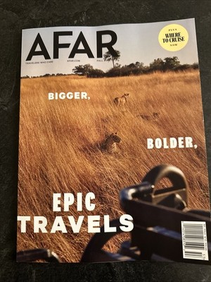 Afar Magazine Epic Travels Fall 2025