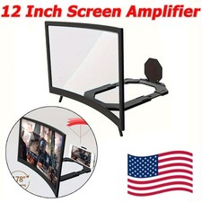 12 Inch Smartphone Screen Magnifier Video Mobile Phone Amplifier Stand Bracket