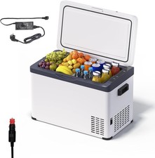 30L Kompressor Kühlbox Auto Camping Kühlschrank Tragbar -20 bis 20℃ 12V 230V