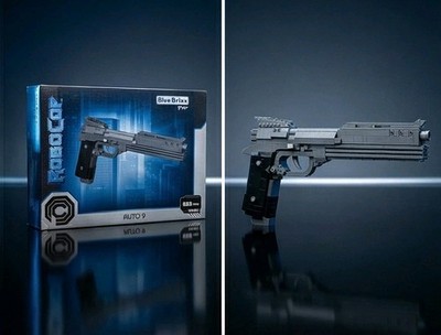 BlueBrixx-Pro106901 Auto 9 Maschinenpistole 656 pcs