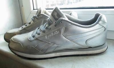REEBOK ROYAL FLAG CLASSIC WOMEN BASIC SNEAKER METALLIC SILVER SILBER  7,5 10, 41