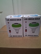 LED RGB Multicolor Smart Light Bulb with Built-in Speaker and Music Function