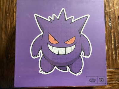Target Pokémon Gengar Life-Size Jigsaw Puzzle 151 Pieces Sealed With A Tear