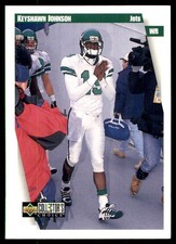 Keyshawn Johnson 1997 Collector's Choice #201 Jets NFL READ FREE SHIPPING