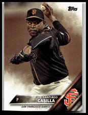 2016 Topps #605 Santiago Casilla San Francisco Giants
