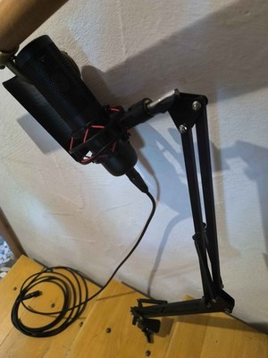 HyperX ProCast XLR Mikrofon OVP Studio Podcast PC + XLR Kabel & Mikrofonarm
