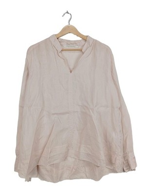BEATE HEYMANN Langarm-Bluse Damen Bluse Gr. DE 44 pink Casual-Look