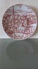 Wandteller mit Ansicht von F&uuml;rstenfeldbruck