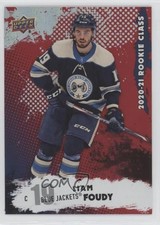 2020-21 Upper Deck Rookie Class Red Liam Foudy #RC-10 x6g