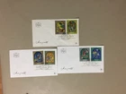 Set of three Israel- CHAGALL fdc