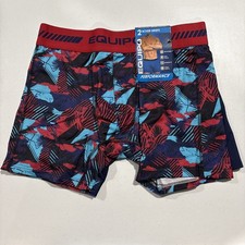 Men's Equipo 2-pk. Boxer Briefs Size Medium Red, Blue NWT