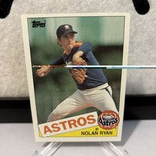 Nolan Ryan - 1985 Topps Baseball Card #760 - Houston Astros