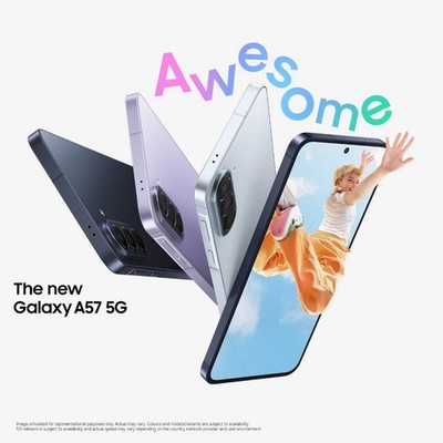 Samsung Galaxy A57 5G (Navy, 8GB RAM, 256GB)Exynos 1680 NFC ESim