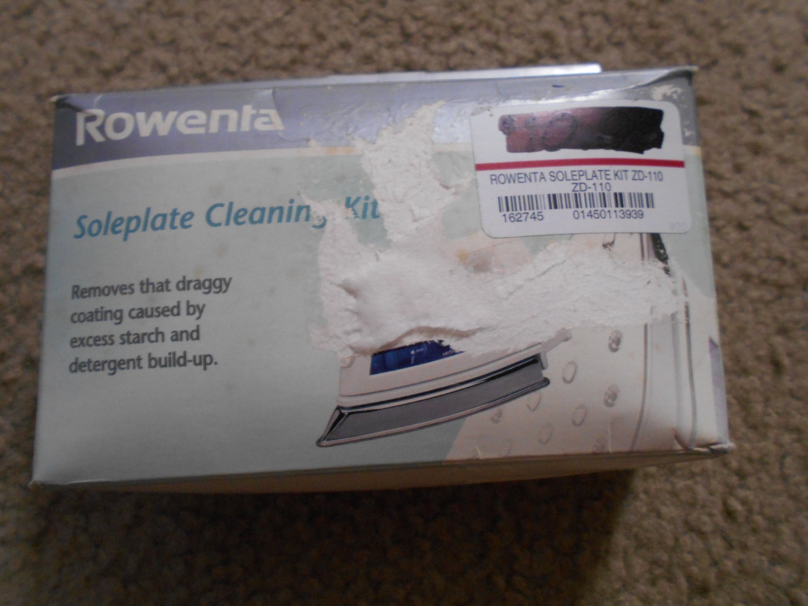 Cleaning Kit Zd-110 Removes Build Up Starch Etc Nib