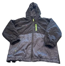 Swiss Tech Kids Hooded Full Zip Coat Size 6-7 (802)