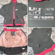 Helly Hansen 210 Ski Jacket 40990 No Hood Girls Junior 16