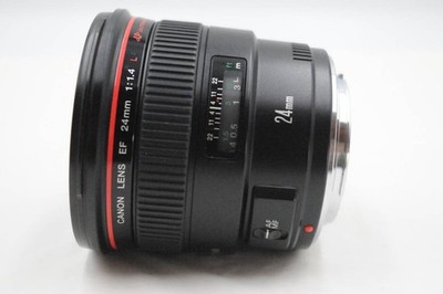 Canon EF 24mm F1.4 L USM Black Wide Angle Prime Lens Professional Exc+++