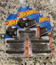 Lot of 5 Hot Wheels 83 Chevy Silverado Black Gray 2025