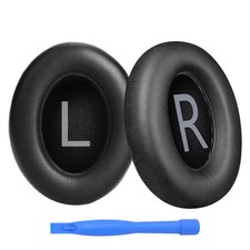 Replacement Ear Pads for Bose NC700/700 - PU Leather Memory Foam Black