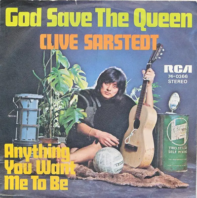 Clive Sarstedt God Save The Queen Vinyl Single 7inch RCA Victor