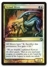 Victual Sliver #15 (Foil) (LP) Premium Deck Slivers PDS Magic MTG