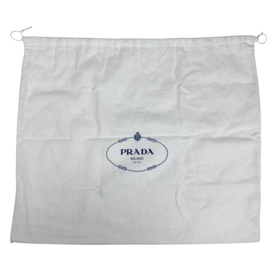 Prada Eme Medium Leather Shoulder Bag 1BC229 Gray with Dust Bag #BS352 thumbnail 12