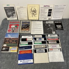LOT 14 Vintage Commodore 64 C64 w/ 9 Manuals Untested