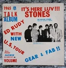 ROLLING STONES 1965 Talk Album ED RUDY US TOUR LP ORIG TRANSCRIPTION DISC VG+/VG