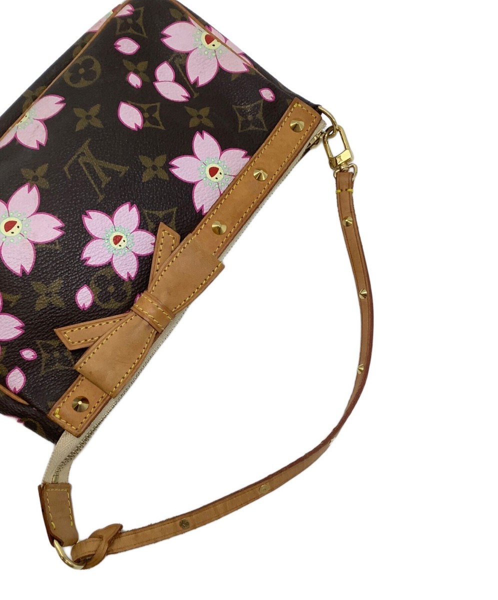 LOUIS VUITTON M92006 Monogram Cherry Blossom Pochette Accessoire