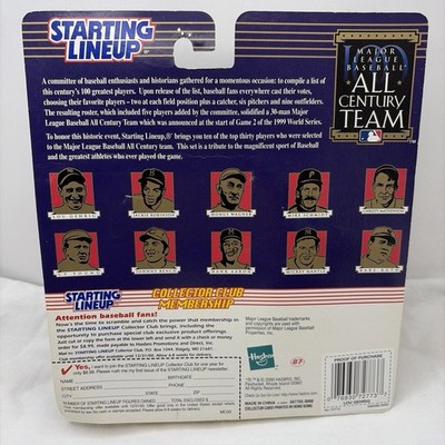 ヘンリールイスゲーリッグ　フィギュア Lou Gehrig Starting Lineup All Century Team Figure & Card - NEW IN