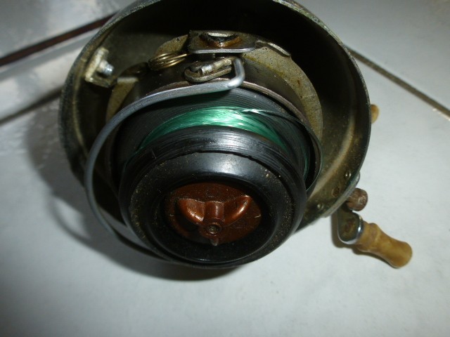 Vintage Fishing Reel, Great Lakes Imperial, like a Whirlaway, reels n deals