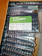 RDI Terminal Strip Blocks 6 Positions , 150v 15A 14-20AWG 105C QYT:1980 LOT