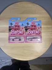 Hot Wheels 2023 Mainline Barbie The Movie 1956 Corvette Pink X2 Free Shipping