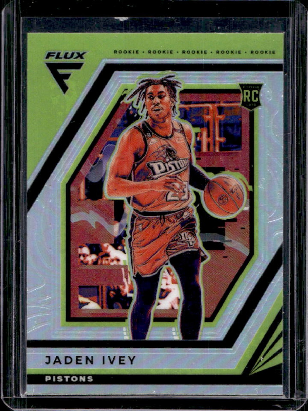 2022-23 Panini Flux Jaden Ivey RC Silver Rookie #214 Pistons