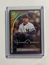 2025 TOPPS MUSEUM COLLECTION MARIANO RIVERA BLACK FRAMED AUTO /5 NY YANKEES