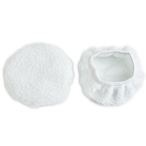 5*-Polishing Bonnet Buffer Pads Set Soft Wool For 5-6 Car Polisher Waxing - Picture 12 of 17