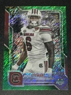 2025 Bowman Chrome University Football Green Shimmer Refractor Dylan Stewart #124 PSA 10