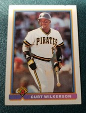 1991 Bowman Baseball #511 Curt Wilkerson - Pittsburgh Pirates 