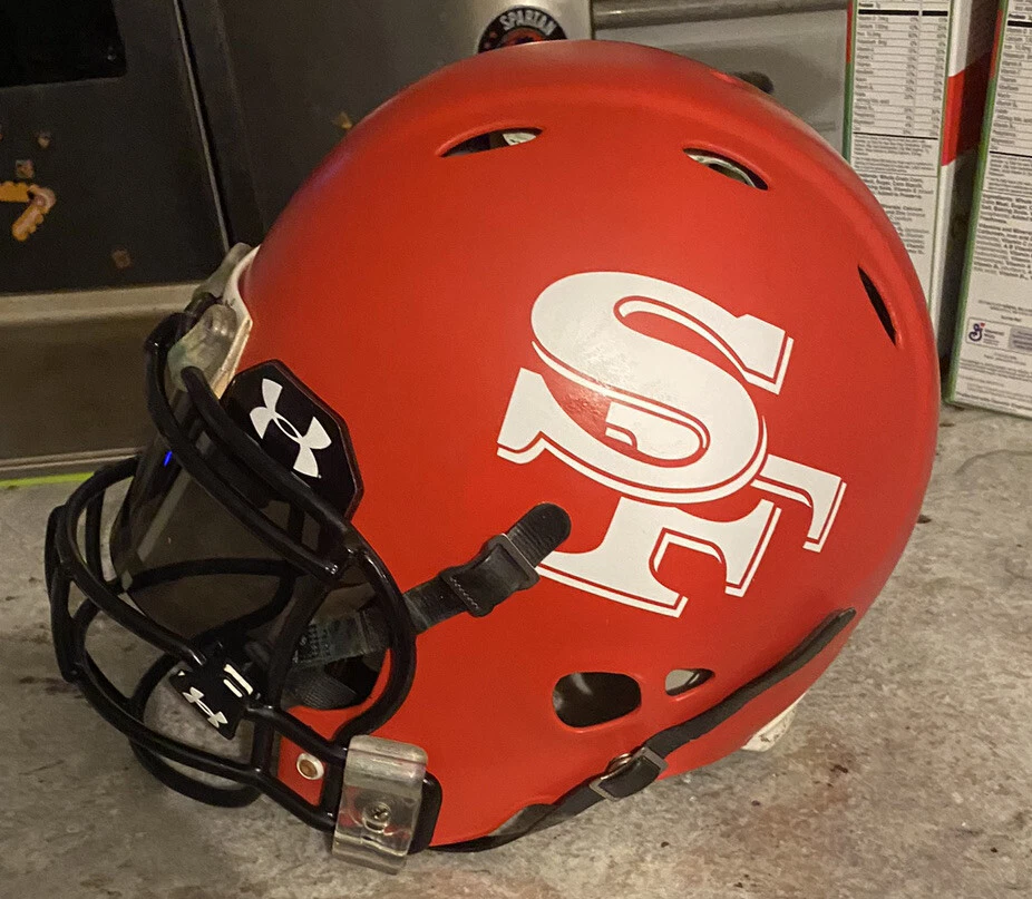 Capacete de futebol personalizado San Francisco 49ers - Imagem 4 de 4