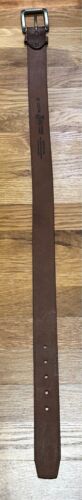 Justin 432 C11745 TOP GRAIN LEATHER Brown Bomber Western Work Belt - Bild 4 von 8
