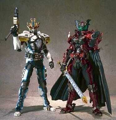MASKED RIDER IXA & DARK KIVA フィギュア S.I.C Kamen Rider