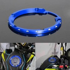 Blue Engrave Front Gas Fuel Tank Guard Cover For Honda Monkey 125 Grom 2018-2024