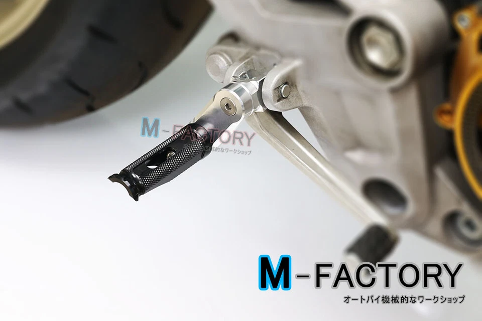 SHINOBI Rider Footpegs 40mm Lowering For Honda CBR900RR Fireblade CBR600 - Image 3 of 4