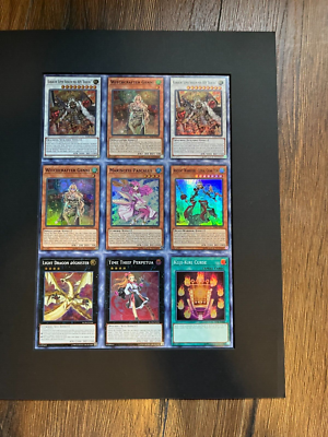 YUGIOH UNCUT SHEET IGNITION ASSAULT (IGAS) SUPER RARE 3X3 | eBay