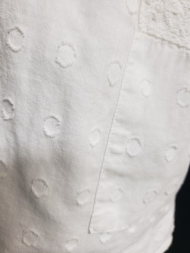 Women's Twentyone White Cotton Eyelet Lace Spaghetti Strap Top S Preowned Fair - 第 12/13 張圖片