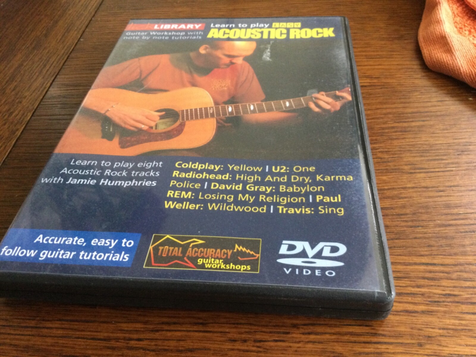 Lick Library - Learn To Play Easy Acoustic Rock (DVD, 2005)