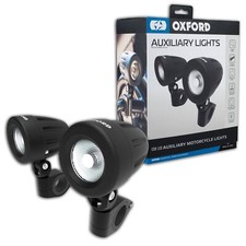 Oxford EL380 Auxiliary DRL LED Lights 22-28mm Bars Fits FRANCIS-BARNETT CRUISER